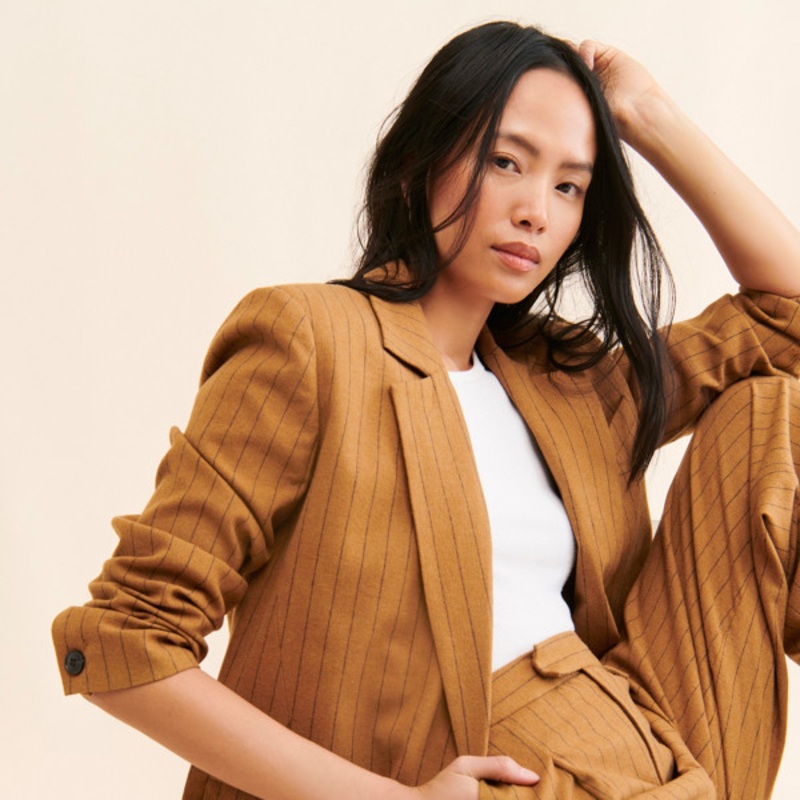 Bella Pinstripe Blazer