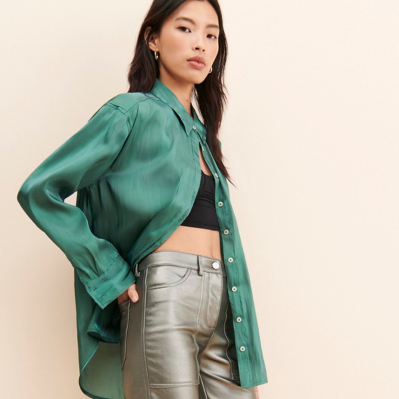 Dunia Vegan Leather Pants