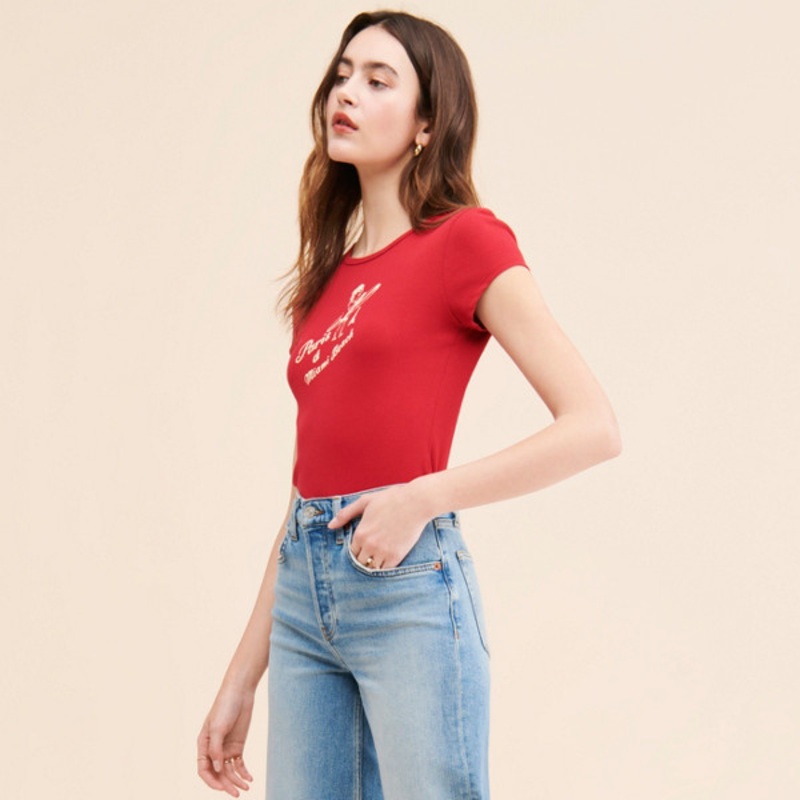 High Rise Wide Leg Crop Jeans