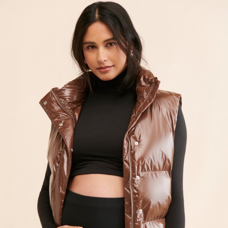 Maternity Puffer Vest