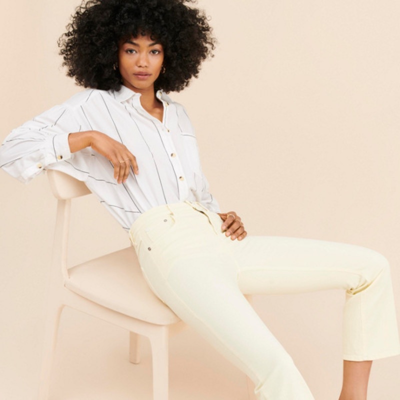 Hi-Sun Crop Flare Jeans