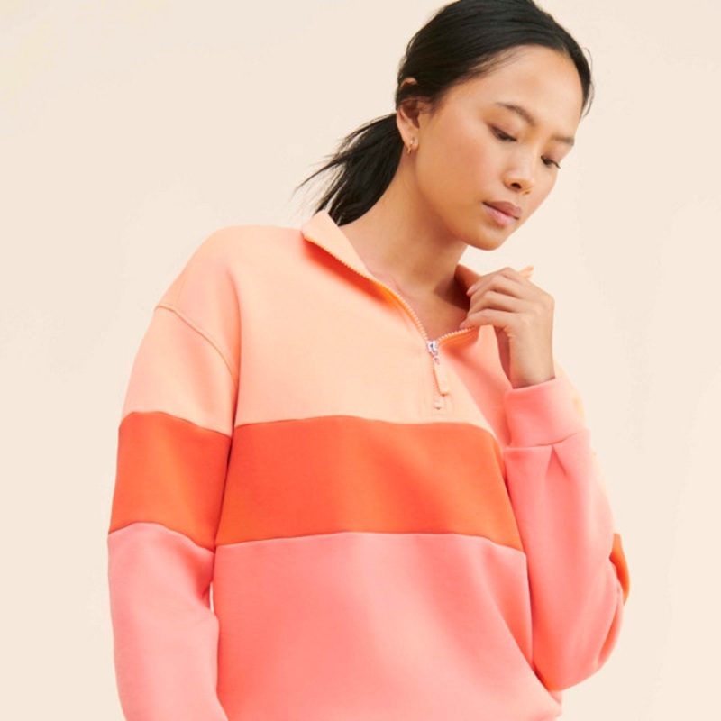 Varsity Quarter Zip Pullover