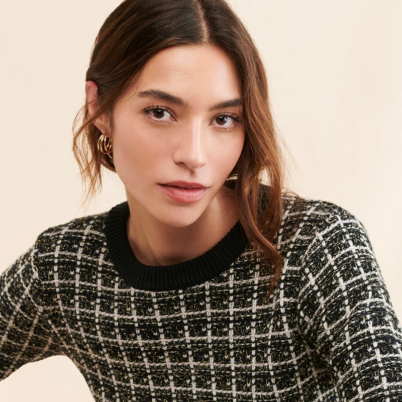 Avalon Tweed Sweater