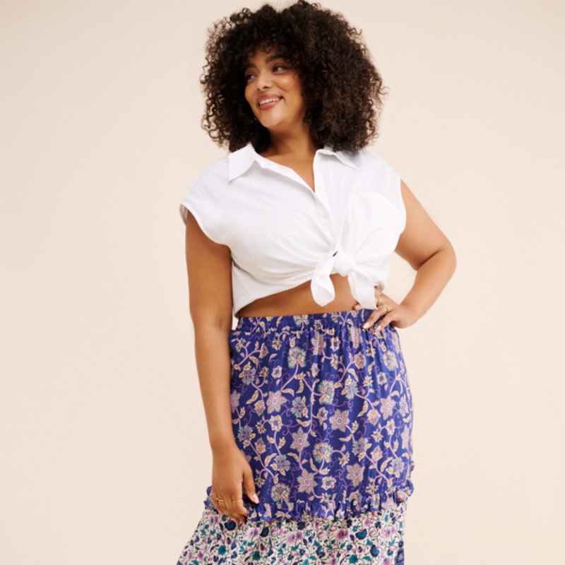 Clairvoyant Maxi Skirt