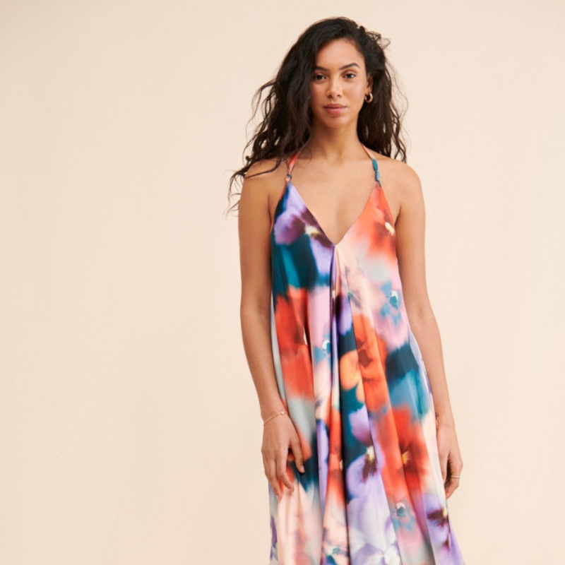 Alejandra Maxi Halter Dress