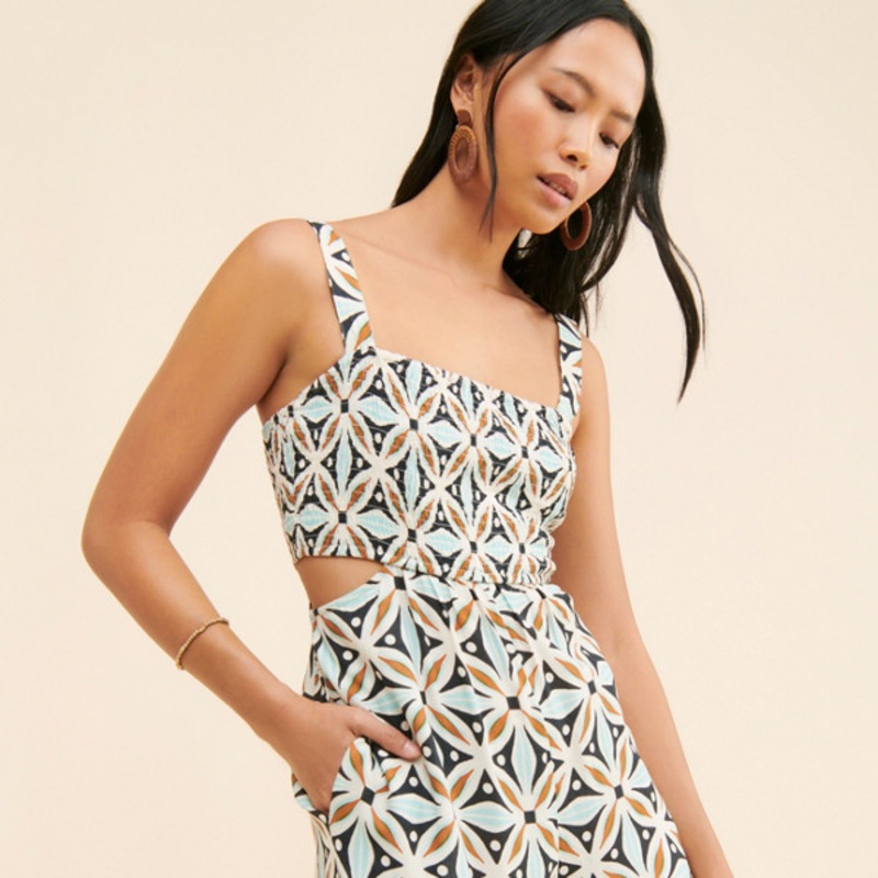 Piper Smocked Jumpsuit