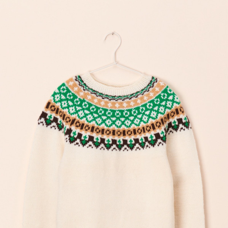 Vintage Handknit Nordic Sweater