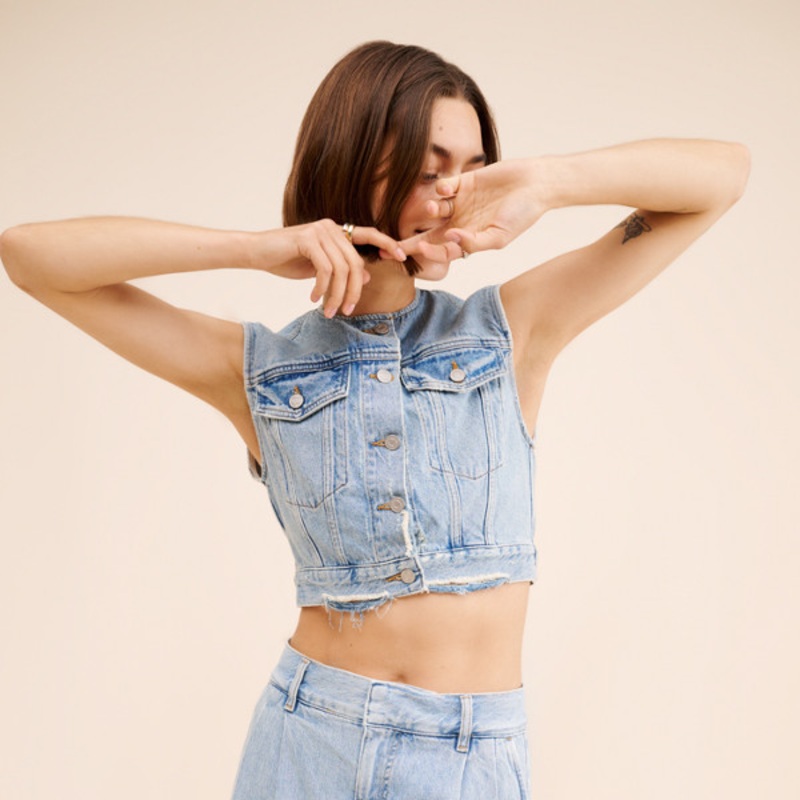 Becker Denim Mini Skirt