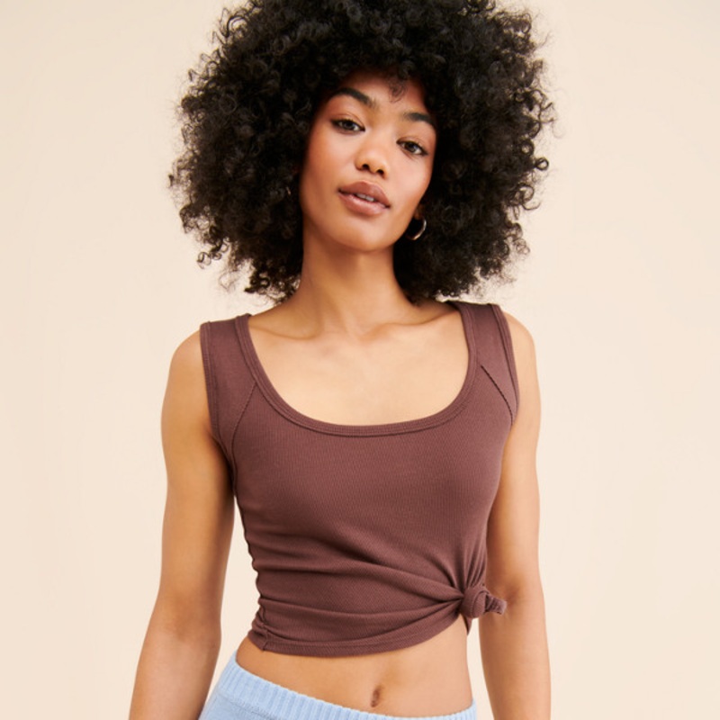 Clementine Applique Knitted Mini Skirt