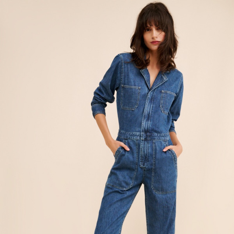 Denim Boiler Jumpsuit
