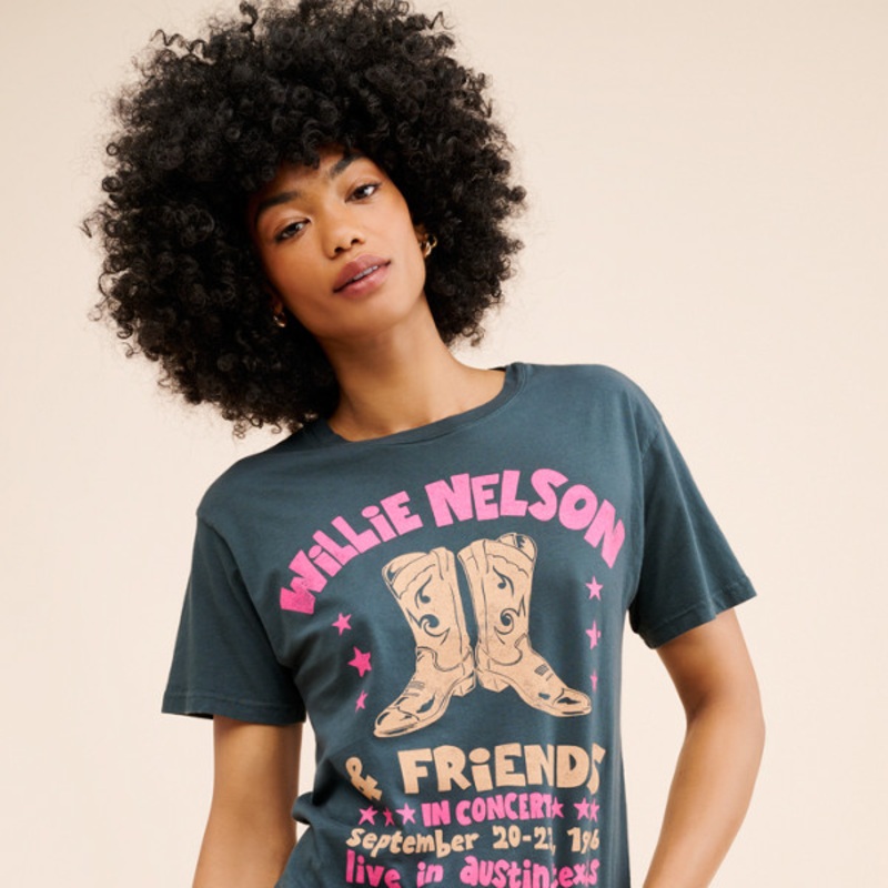 Willie Nelson & Friends BF Tee