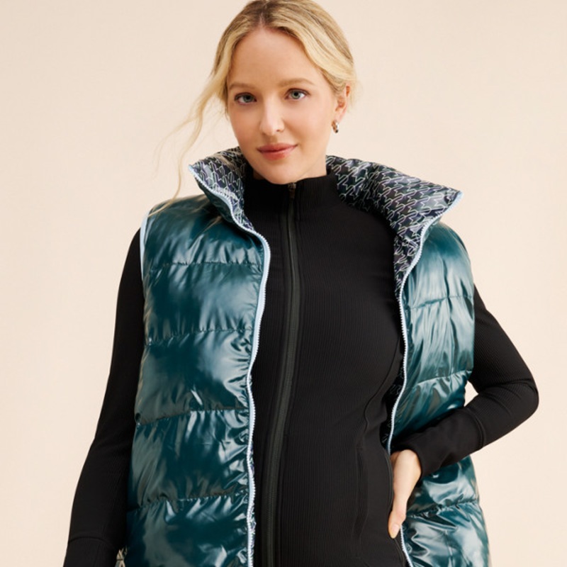 Maternity Everywhere Reversible Puffer Vest