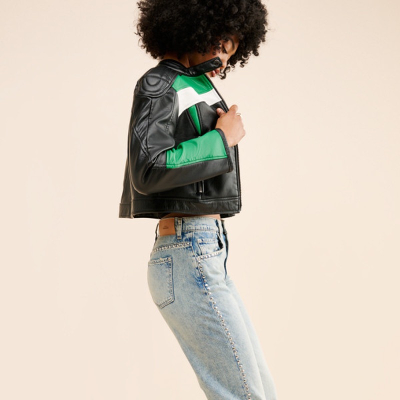 Tess Studded Trouser Jeans