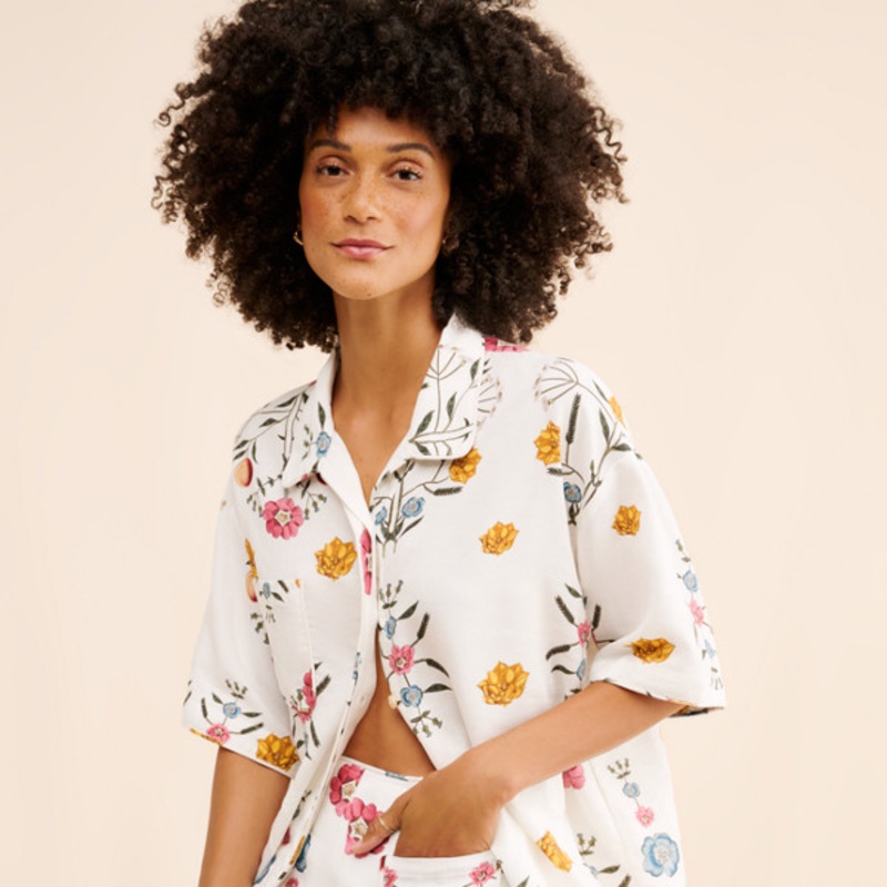 Sastria Linen Blend Shorts