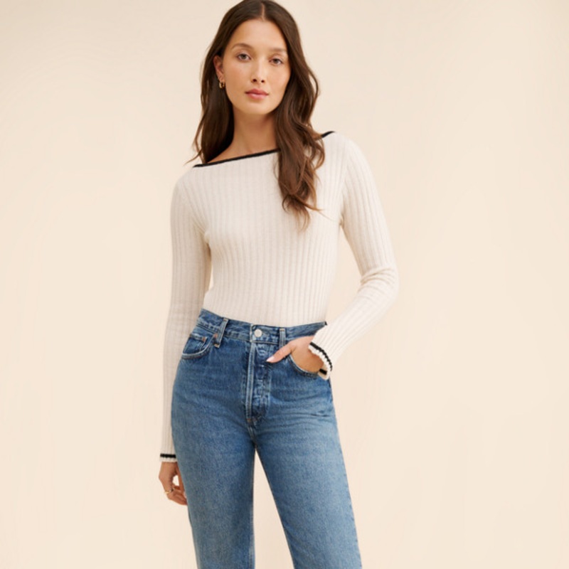 90’s Pinch Waist Vintage Straight-Leg Jeans