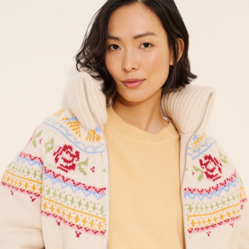 Aspen Knit Puffer Jacket