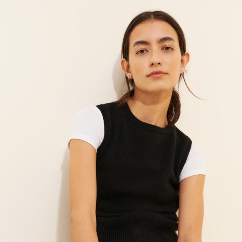 Erin Cashmere Sweater Vest