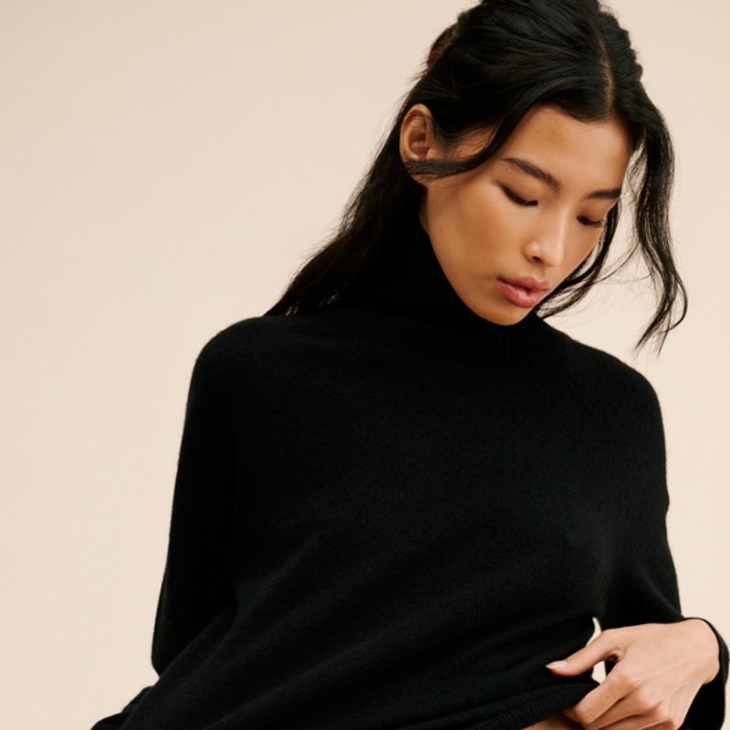 Turtleneck Cashmere Sweater